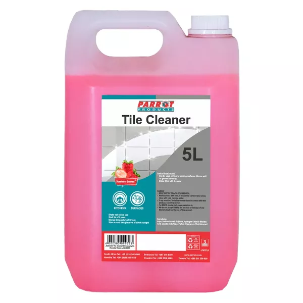 Parrot Tile Cleaner Strawberry - 5 Litre Parrot Tile Cleaner Strawberry - 5 Litre