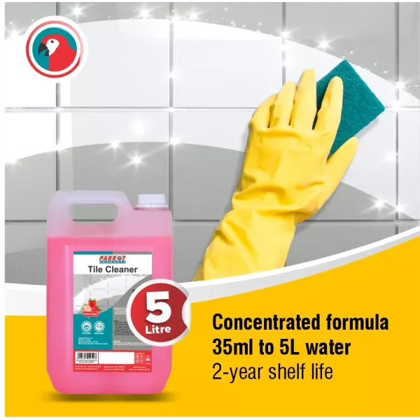 Parrot Tile Cleaner Strawberry - 5 Litre Parrot Tile Cleaner Strawberry - 5 Litre