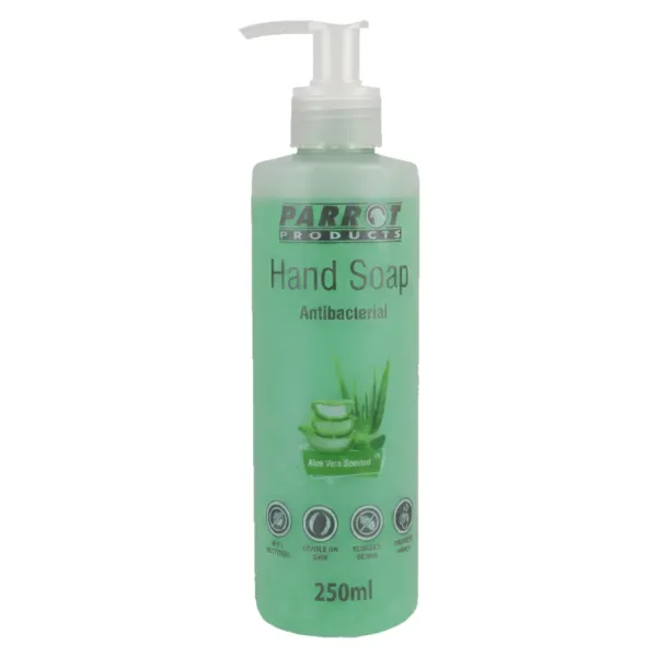 Parrot Antibacterial Hand Soap Aloe Vera 250 ml - 6 Pack