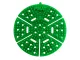 Parrot JA0404GE green eucalyptus fragranced urinal mat for washroom odour control