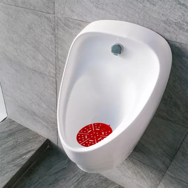 Parrot JA0404RT red tropical berry fragranced urinal mat for washroom odour control