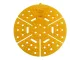 Parrot JA0404YL yellow lemon fragranced urinal mat for washroom odour control