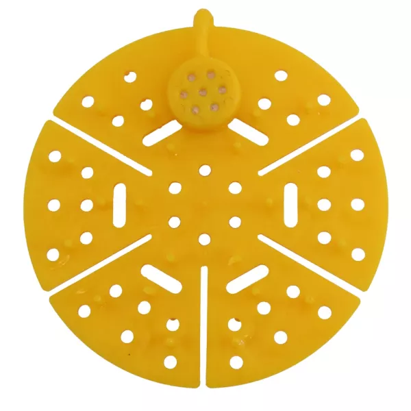 Parrot JA0404YL yellow lemon fragranced urinal mat for washroom odour control