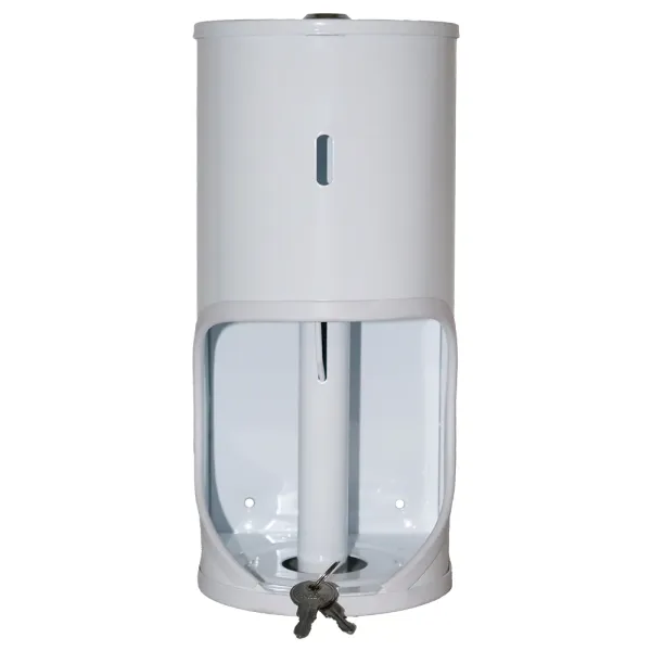 Parrot TR2 Lockable Toilet Roll Holder - White Parrot TR2 Lockable Toilet Roll Holder - White