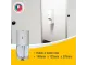 Parrot TR2 Lockable Toilet Roll Holder - White Parrot TR2 Lockable Toilet Roll Holder - White