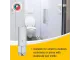 Parrot TR3 Lockable Toilet Roll Holder - White Parrot TR3 Lockable Toilet Roll Holder - White