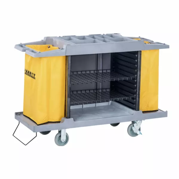 Parrot Janitorial Multipurpose Service Trolley Deluxe Parrot Janitorial Multipurpose Service Trolley Deluxe