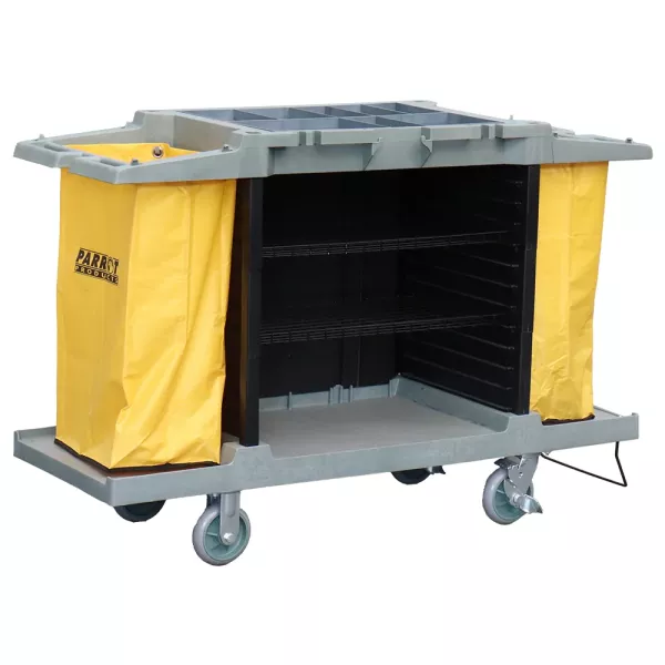 Parrot Janitorial Multipurpose Service Trolley Deluxe Parrot Janitorial Multipurpose Service Trolley Deluxe