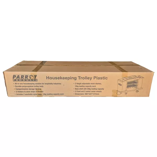 Parrot Janitorial Multipurpose Service Trolley Deluxe Parrot Janitorial Multipurpose Service Trolley Deluxe