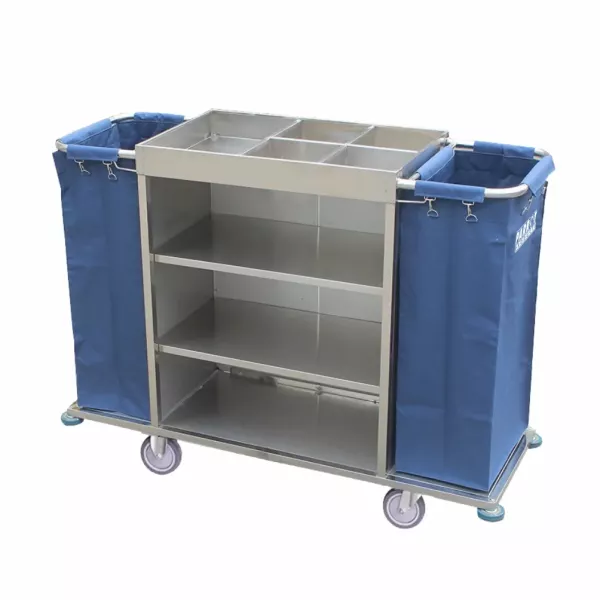 Parrot Janitorial Multipurpose Service Trolley Deluxe