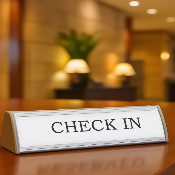 PARROT Desk Top Desk Name Plate Double-Sided 50 x 280mm PARROT Desk Top Desk Name Plate Double-Sided 50 x 280mm