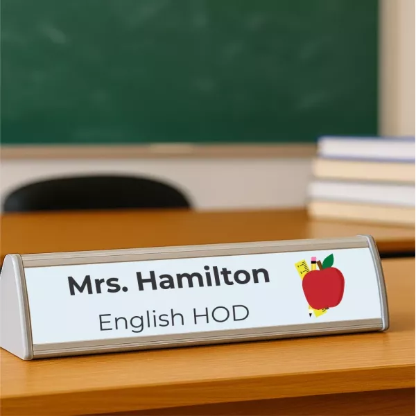 PARROT Desk Top Desk Name Plate Double-Sided 50 x 280mm PARROT Desk Top Desk Name Plate Double-Sided 50 x 280mm