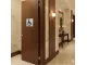 PARROT Disabled Toilet Symbolic Sign - Black Printed on Brushed Aluminium ACP - 150 x 150mm PARROT Disabled Toilet Symbolic Sign - Black Printed on Brushed Aluminium ACP - 150 x 150mm