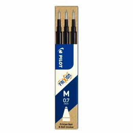 Pilot FriXion 0.7mm Erasable Gel Pen Refills - Blue Black 3 Pack