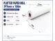 Bond Paper Plotter Roll 297mm x 150m 80gsm (76mm Core) Bond Paper Plotter Roll 297mm x 150m 80gsm (76mm Core)