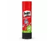 Pritt Glue Stick 43 gram original adhesive stick with red cap, green recyclable band and black twist base