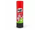 Pritt Original Glue Stick 43g red recyclable tube with black twist base for school, office and craft use