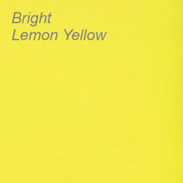 RBE Bright Lemon Yellow Paper A4 Pack of 10 Sheets