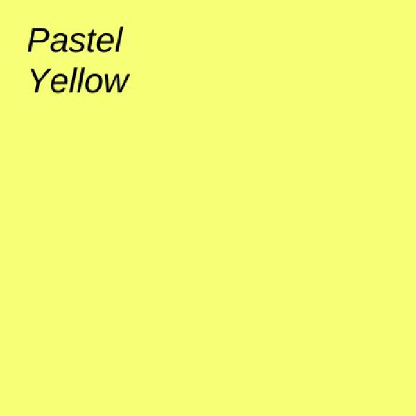 RBE Pastel Yellow Board A4 160gsm Pack of 10 Sheets