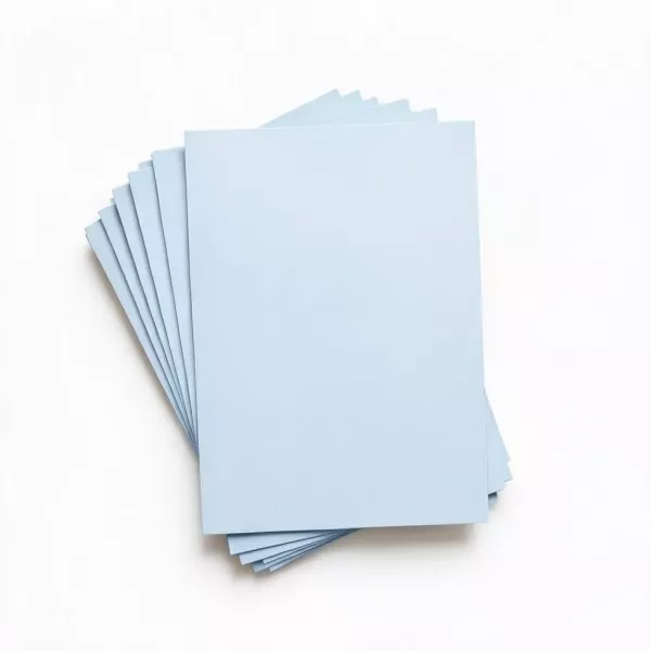 RBE Pastel Blue Board A4 160gsm Pack of 10 Sheets