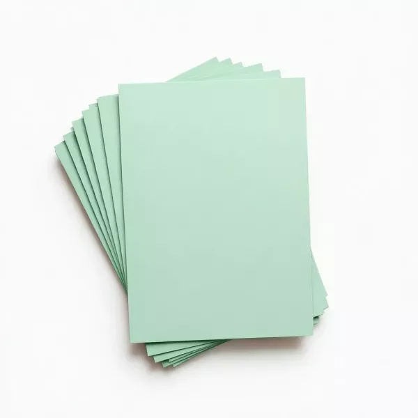 RBE Pastel Green Board A4 160gsm Pack of 10 Sheets