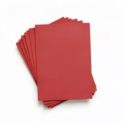 RBE Shades Red Board A4 160gsm Pack of 10 Sheets