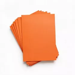 RBE Bright Orange Board A4 160gsm Pack of 10 Sheets RBE Bright Orange Board A4 160gsm Pack of 10 Sheets