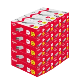 Rexel No.56 26/6 staples 5000 per box bulk pack stack
