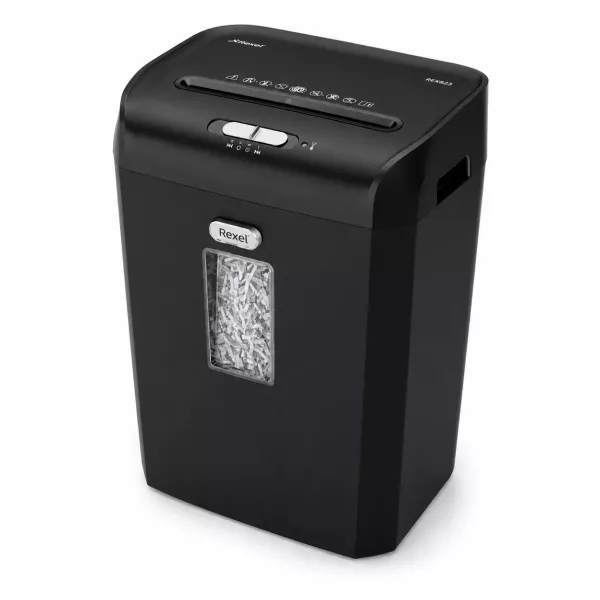 Rexel ProMax QS REX823 P4 Cross Cut Paper Shredder Rexel ProMax QS REX823 P4 cross cut paper shredder with 8 sheet capacity