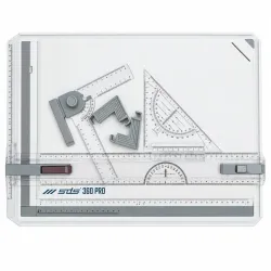 SDS 360 Pro A3 professional technical drawing board with drafting accessories