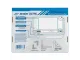 Back packaging showing SDS 360 Pro A3 drawing board features and included accessories