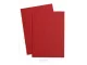 SDS A4 Binding Cover Leather Grain 270gsm Red - Pack of 50