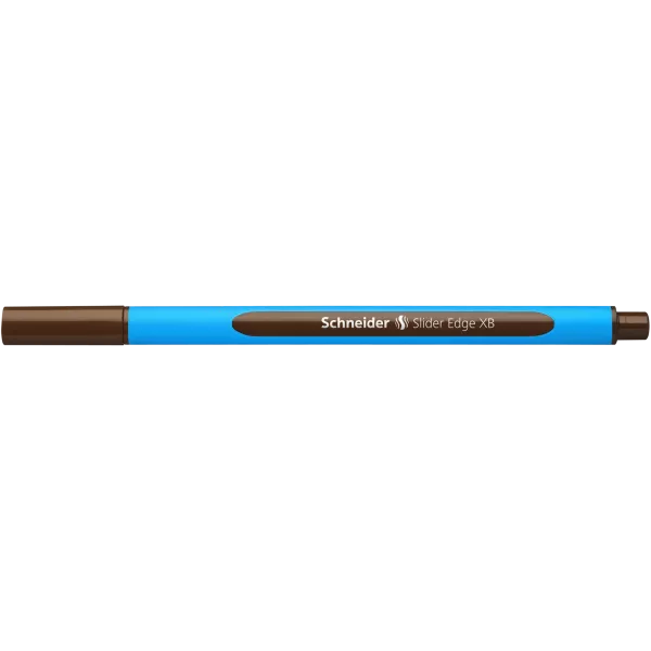 Schneider Slider Edge XB Ballpoint Pen Brown