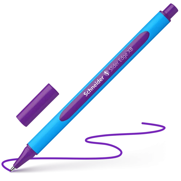 Schneider Slider Edge XB Ballpoint Pen Violet