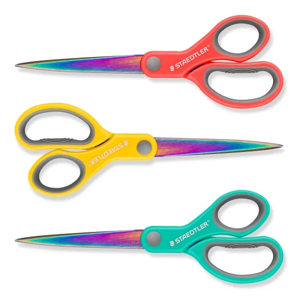STAEDTLER NORIX 965 Universal Scissors 21cm Assorted Colours STAEDTLER NORIX 965 universal scissors 21cm assorted colours