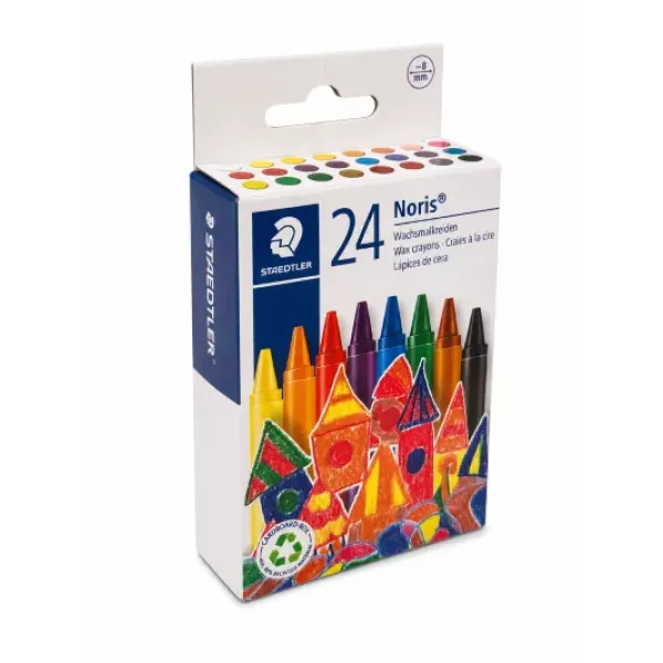 STAEDTLER Noris Club Wax Crayons 24's