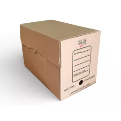 TIDY FILES Folio Archive Container No Clip Kraft
