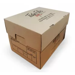 TIDY FILES Lever Arch Jumbo Storage Box Holds Lever Arch Kraft