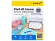 TOWER A4 print-at-home school label pack with 265 waterproof printable name labels for inkjet and laser printers