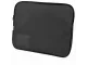 Treeline Black Canvas Book Bag with 5cm Gusset Black Treeline canvas book bag with zip closure, 5cm gusset and clear name-card holder