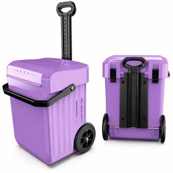Weelie School Trolley - Purple and Black
