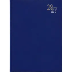 2027 A4 Diary Regency Blue - Page a Day