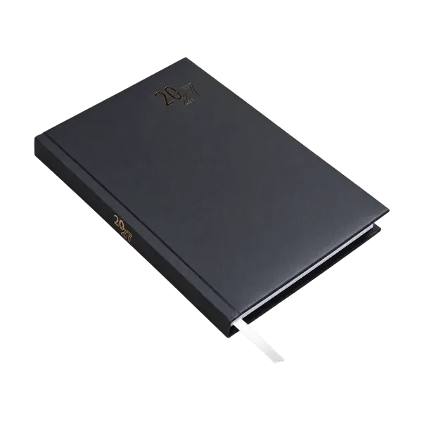 2027 A5 Diary Regency Black - Page a Day 2027 A5 Diary Regency Black - Page a Day