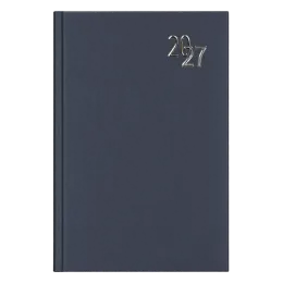 2027 A5 Diary Regency Black - Page a Day