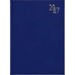 2027 A5 Diary Regency Blue - Page a Day
