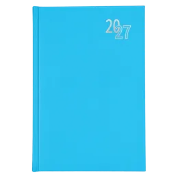 2027 A5 Diary Regency Turquoise - Page a Day