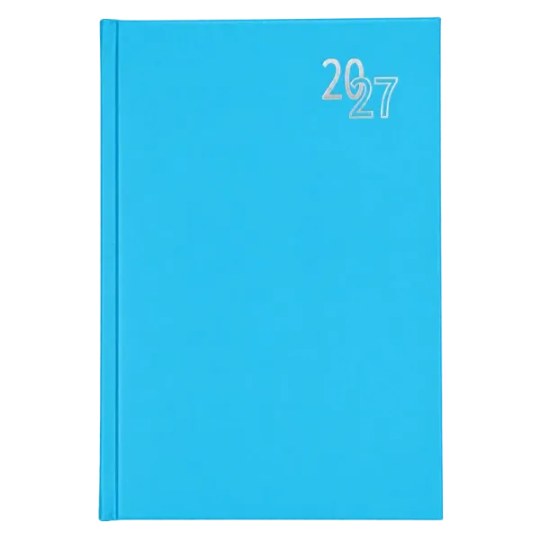 2027 A5 Diary Regency Turquoise - Page a Day
