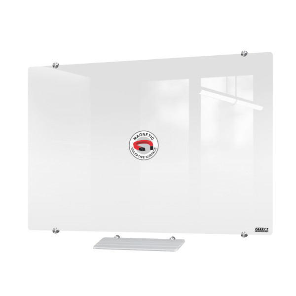 PARROT Glass Whiteboard Magnetic 1200 X 1200mm Parrot Products Glass Whiteboard Magnetic 1200 X 1200mm