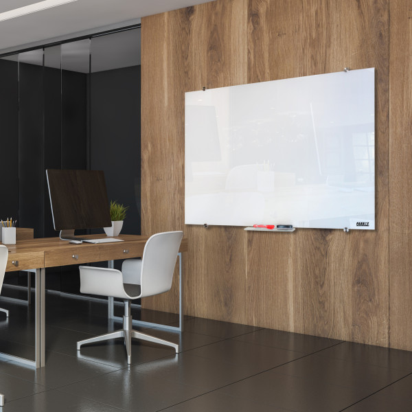 PARROT Glass Whiteboard Magnetic 900 X 900mm PARROT Glass Whiteboard Magnetic 900 X 900mm