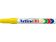 Artline EK-90 Chisel Tip Permanent Marker - Yellow